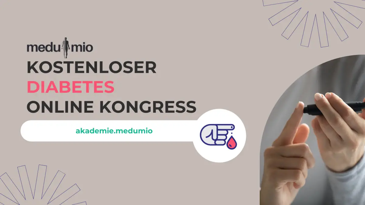 Diabetes Kongress der Medumio Gesundheitsakademie (Online und kostenlos)