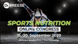2. Sports Nutrition Online-Congress 2020 vom Dr. Freese Institut