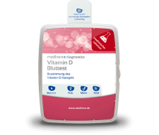 Vitamin D Bluttest für zuhause (medivere)