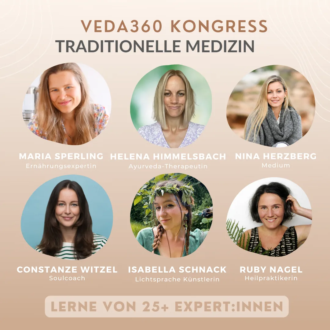 Expertinnen auf dem Traditionelle Medizin Kongress von VEDA360
