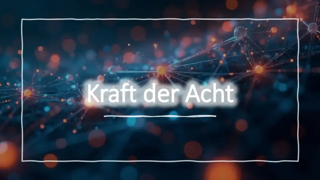 Die Kraft der Acht: Wie kleine Gruppen unser Leben heilen können