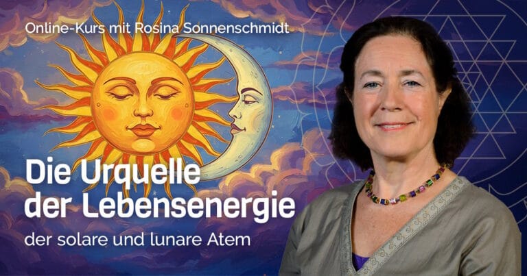 Die Urquelle der Lebensenergie. Entdecke deinen Atemtyp. Online-Kurs von Rosina Sonnenschmidt. Anbieter: Mathias Berner Academy.